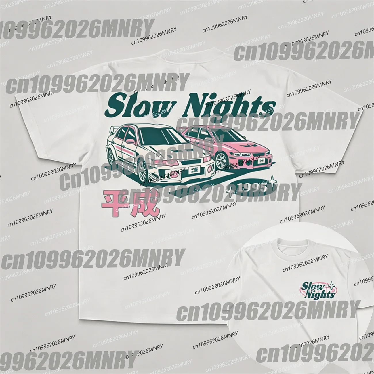 Summer Men Women Slow Nights T-Shirt Fashion Cotton Tops Tees Kids Vintage Car Graphic Moto Clothing Daily Stylish Streetwear