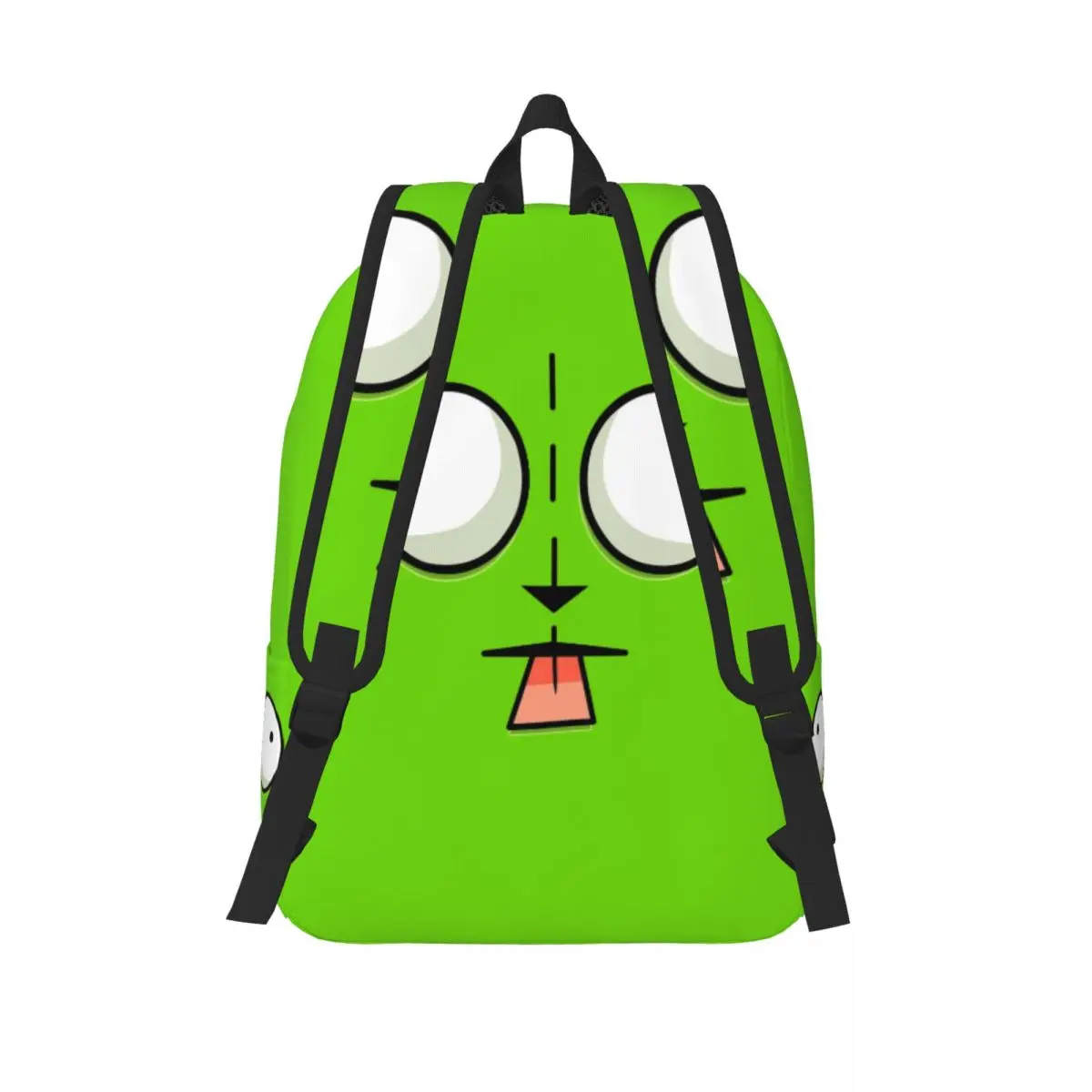 Gir Face Invaders Zims Cartoon Anime Cool Backpack Gift High School Work Daypack for Men Women Laptop Computer Canvas Bags