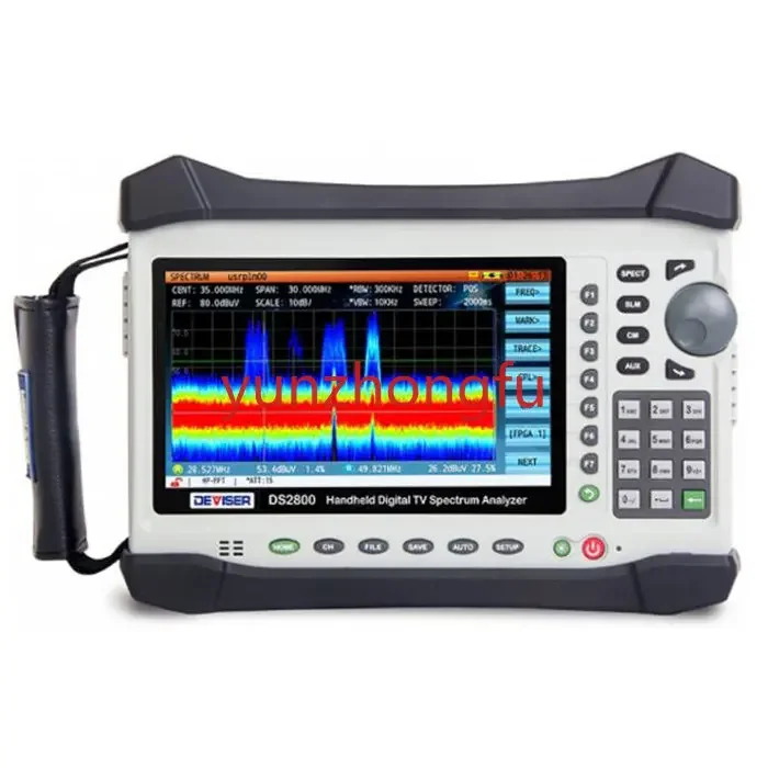 Digital Analog TV Signal Analyzer DVB-C/C2 DVB-T/T2 DVB-S/S2 Satellite Analysis Meter S7200 ( ATSC and ISDB-Tb Option)