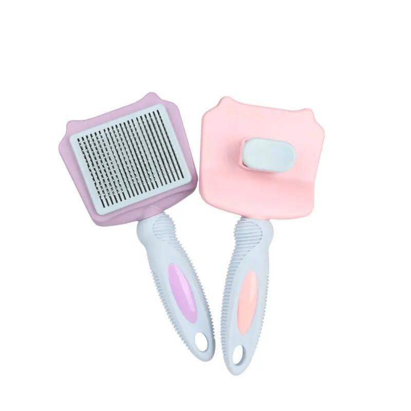 Cats Brush Dog Hair Remover Cat Dog Massage Self Groomer Comb Removes Tangled Self Cleaning Pet Supplies Accessories