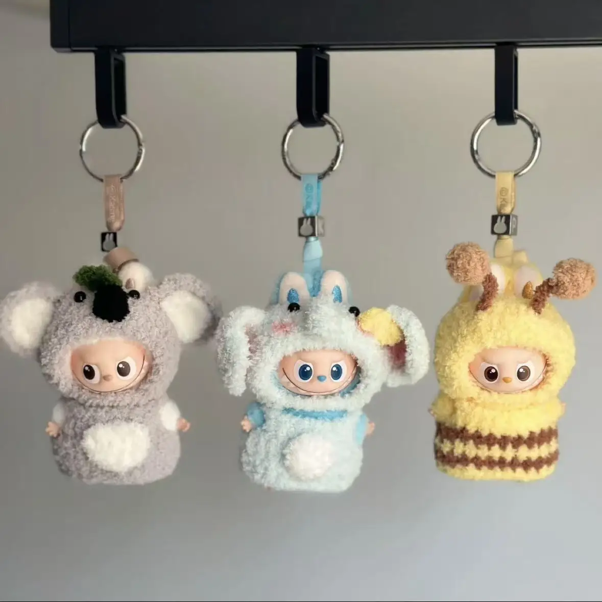 Cute Animal Themed Clothing For Mini Labubu V4 The Monsters Pin Doll Clothes Accessories Ropa Labubu