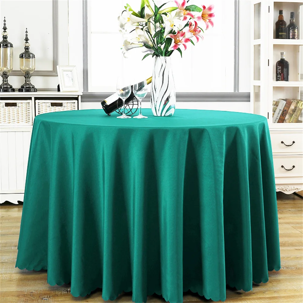 1 stuks. Effen kleur tafelkleed, rond tafelkleed, diameter 300 cm, tafelkleed, restauranttafelkleed, hoteltafelkleed, hoteltafelkleed