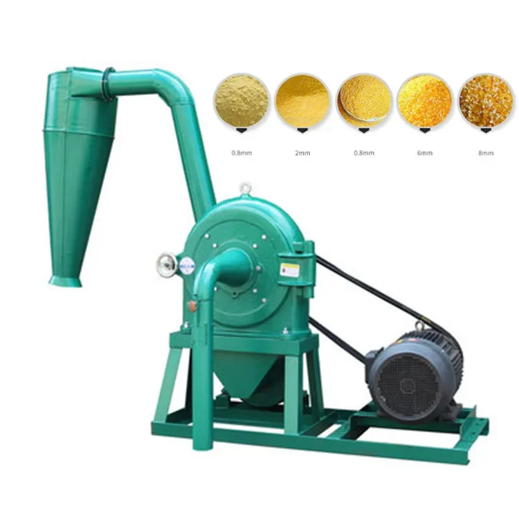 Grinder Crusher Farm Grain Crusher Multifunctional Crusher Full Automatic Mill For Grinding Corn And Rice