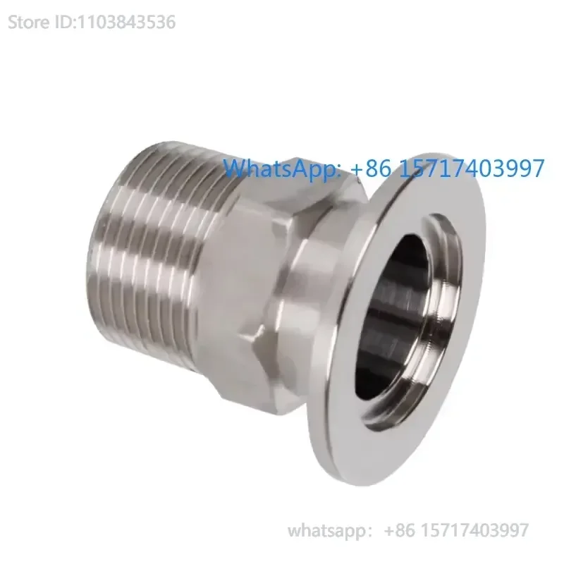 KF16/25/40/50 vacuum quick installation external thread connector chuck hexagonal