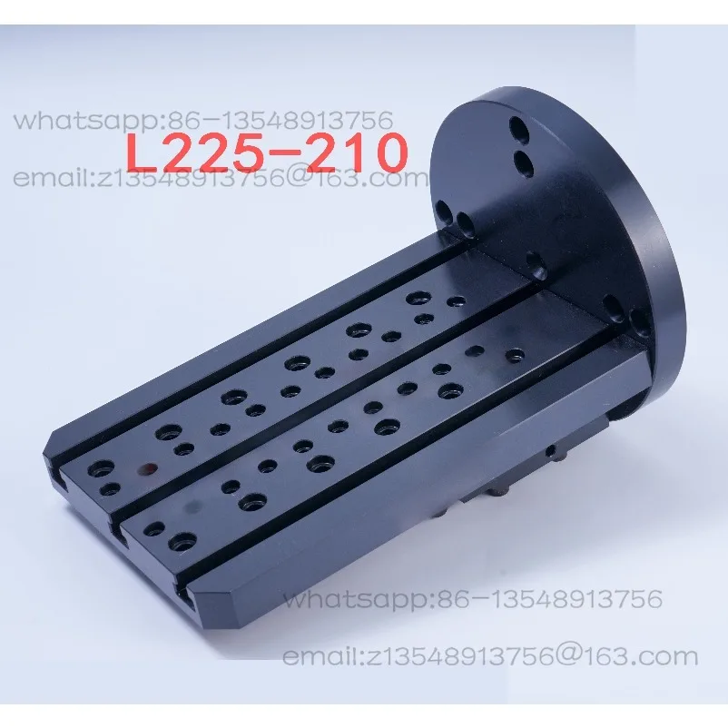Four-axis bridge plate unilateral L plate with T-slot can be installed arbitrarily, self-centering vice can be equipped