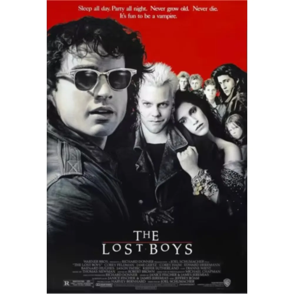 The Lost Boys Metal Plaque Tin Signs Vintage Retro Pub Bar Man Cave 12x8inch 20x30cm  16x12inch 40x30cm