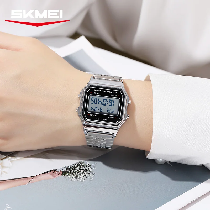 Men's Luxury Digital Watch with Waterproof Feature