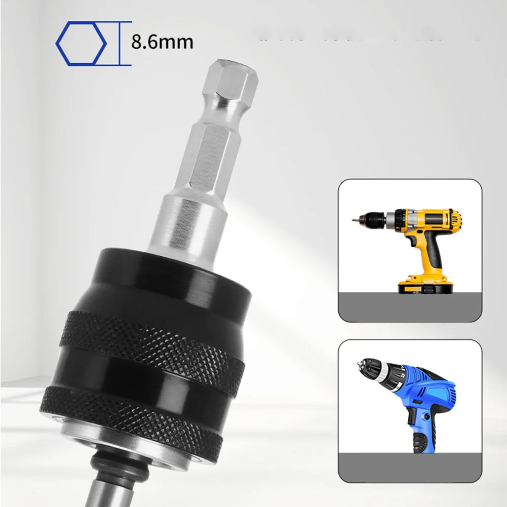 Selflocking Woodworking Hole Opener with Quick Stripping Pipe and Anti Slip Handle for Accurate and Stable Use