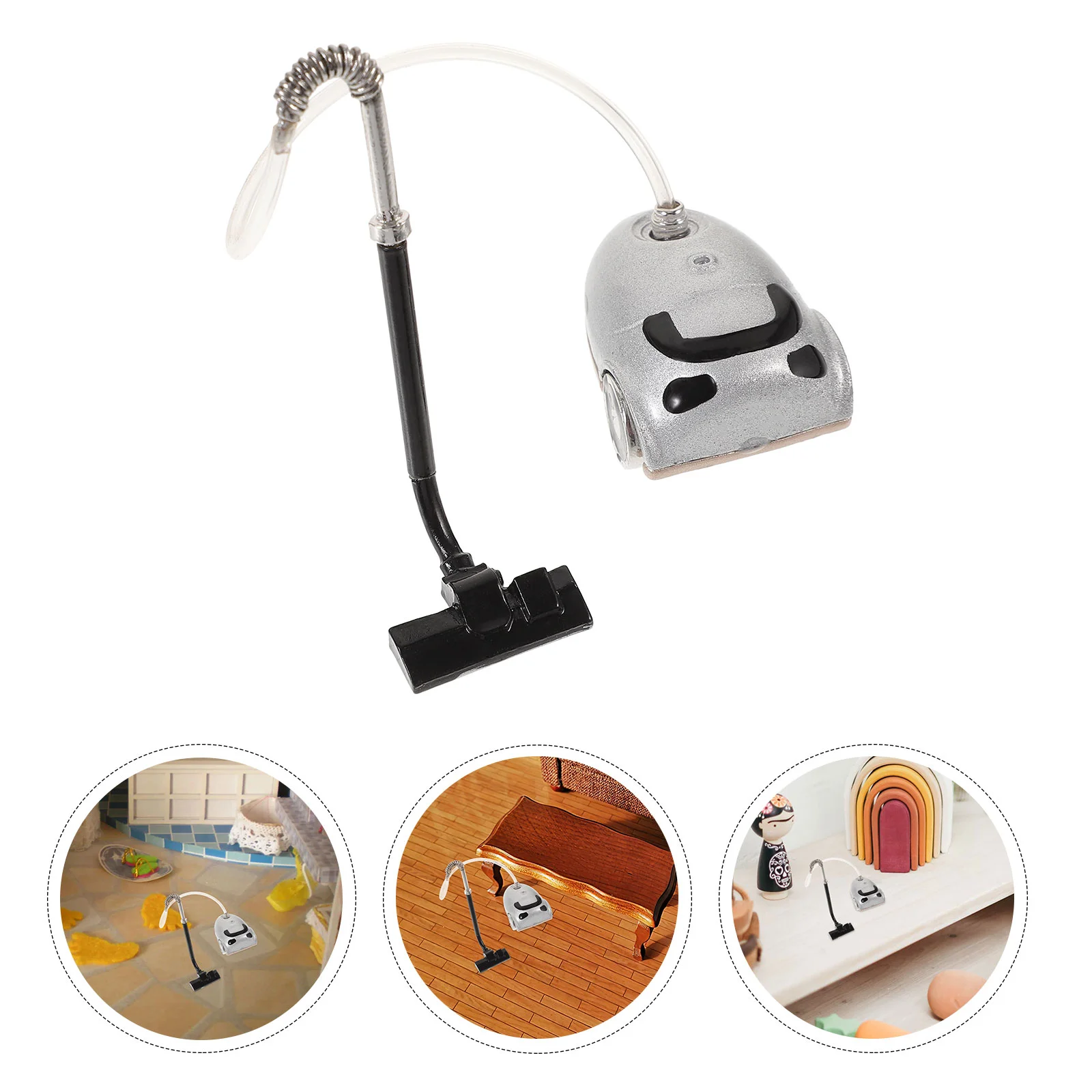 Mini Floor Cleaner Toy Vacuum Home Appliances Adorable Dust Collector Model Toddler