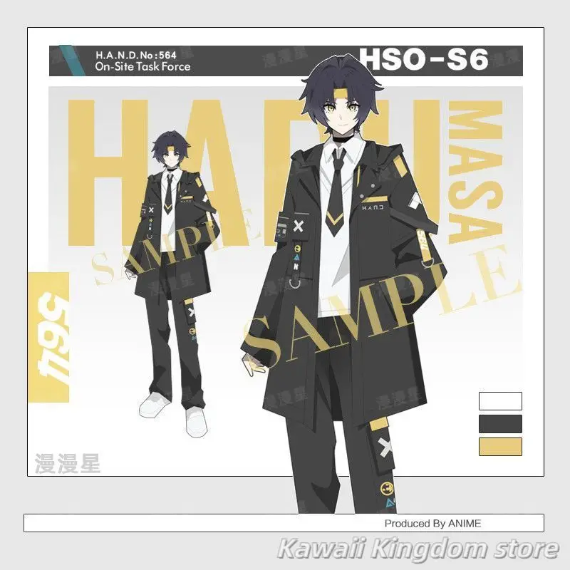 

Zenless Zone Zero Asaba Harumasa аниме косплей ветровка пальто толстовка брюки костюм униформа одежда Хэллоуин талисман подарок