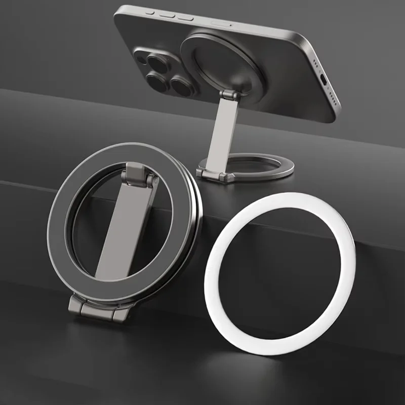

Double-sided Magnetic Phone Finger Ring Holder Desktop Stand For iPhone Xiaomi Huawei For Apple Magsafe Phone Holder Accessories