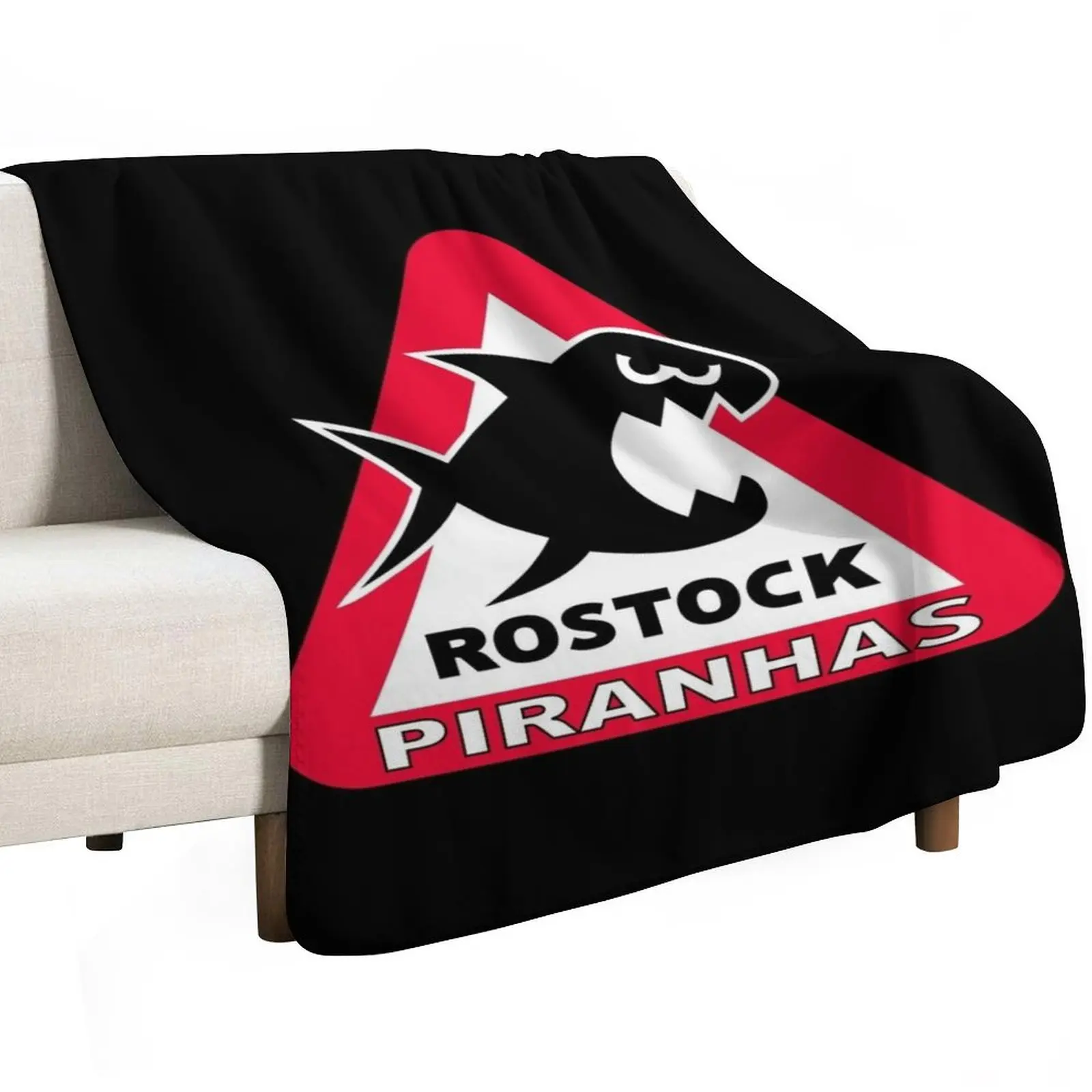 Rostock Piranhas Throw Blanket Soft Home Decor Blanket for Couch Bedroom