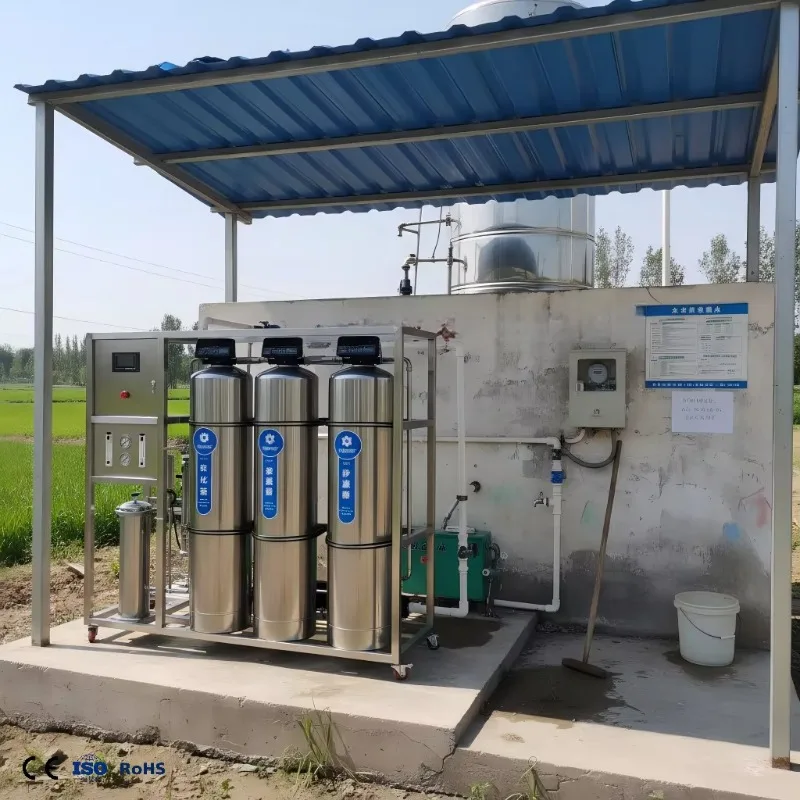 1000LPH Reverse Osmosis Plant For Food Processing Industry SUS304 Stainless Steel Water Purifier Unit