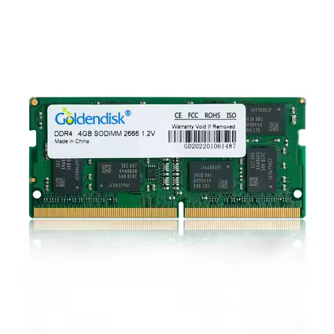 Goldendisk 4GB ram ddr 4 Memory 1.2V 8GB 16GB DDR4 NB NEWBOOK Laptop NOTEBOOK 2133 2400 2666 3200mHZ Ultra MINI PC RAMs So-DIMM