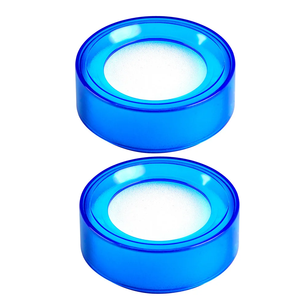 2 قطعة إسفنجة عد مستديرة للأصابع للتعامل مع مكتب بنك أمين الصندوق يستخدم Daubers للصياغة