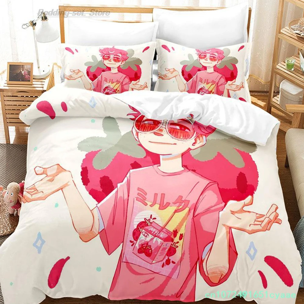 GeorgeNotFound Bedding Set Single Twin Full Queen King Size Bed Set Aldult Kid Bedroom Duvetcover Sets 3D Teenage Bed Sheet Set