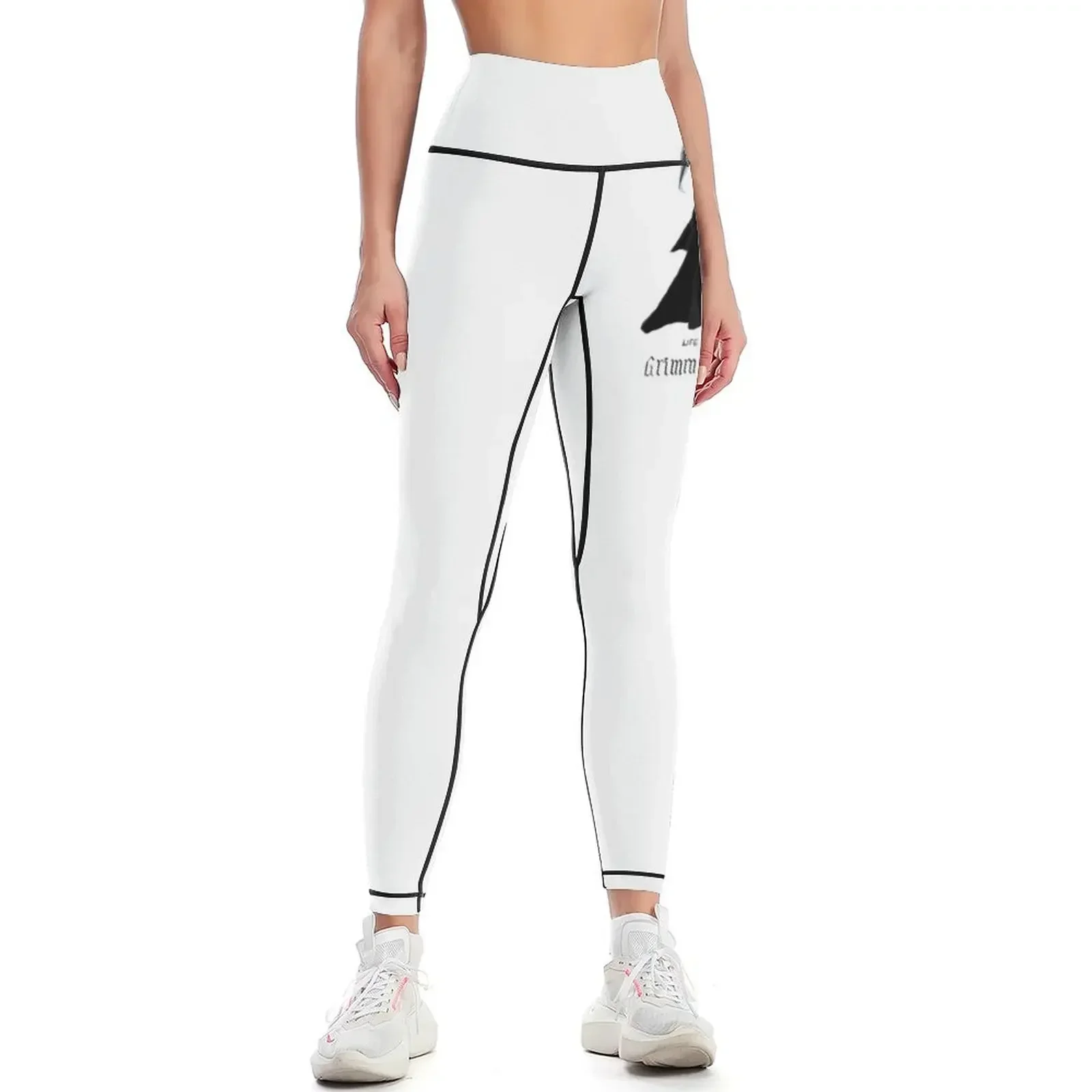 

Life is a grim tale - Grimm reaper Leggings Sweatpants for girls Women's sports gym clothing Womens Leggings