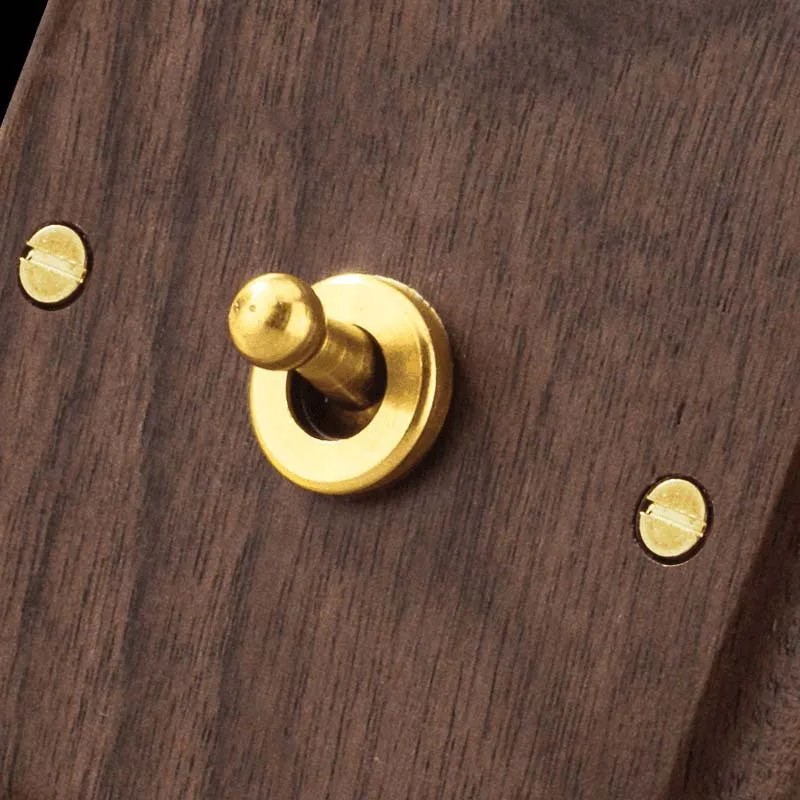 1/2/3/4gang1/2way European Vintage Passage Wall Light Solid Wood Brass Toggle Panel Switch Power Outlet, Antique Home Decor - Image 3