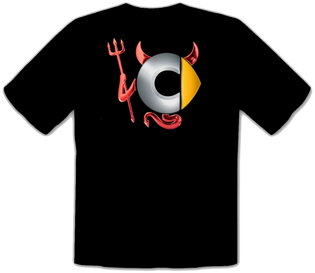 

Smart Devil Car Logo BLACK T Shirt 233