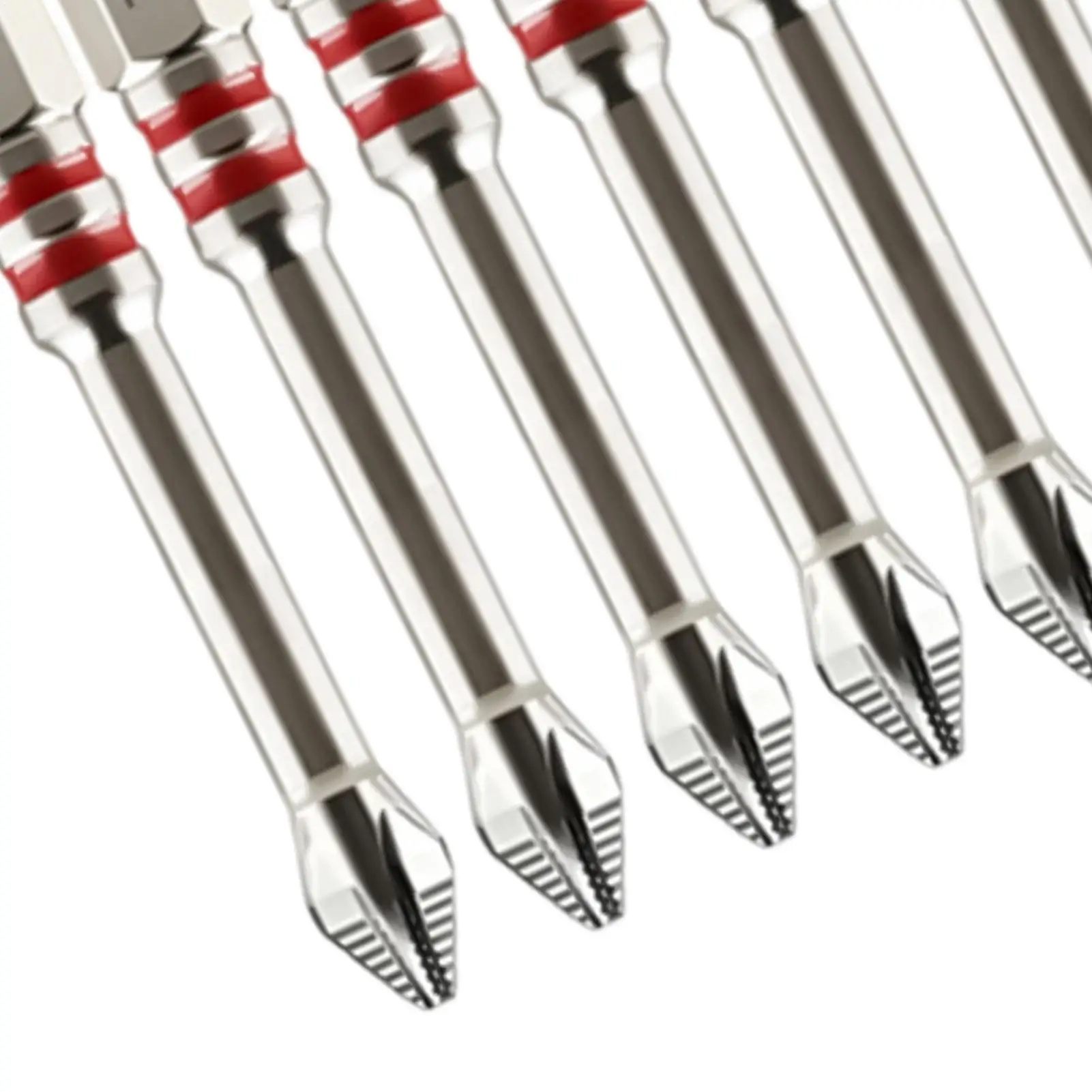 Drill Bits For Metal 10 Pieces Magnetic Anti-Slip Precision Tool Kit Magnetic Bit Set For Construction Carpentry DIY Projects