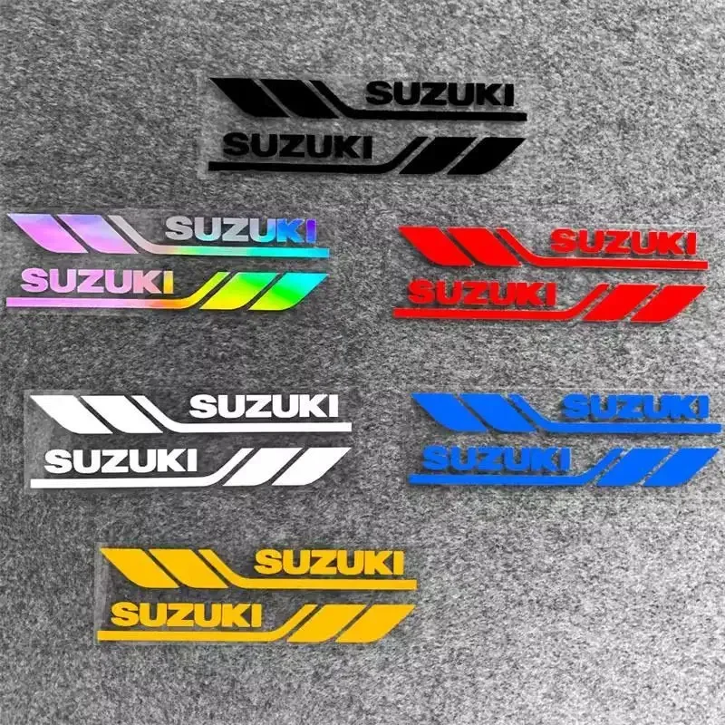 For Suzuki Motorcycle Sticker Fuel Tank Body Logo Letter Decal Gsxr 1000 600 750 Gsxs 600 750 1000 Sv 650 600 Gsf Gsr Reflective