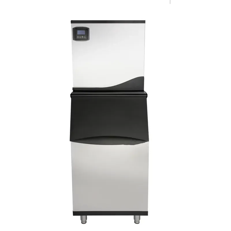 heavy stainless steel commercial hotel kitchen 200kg modular ice maker