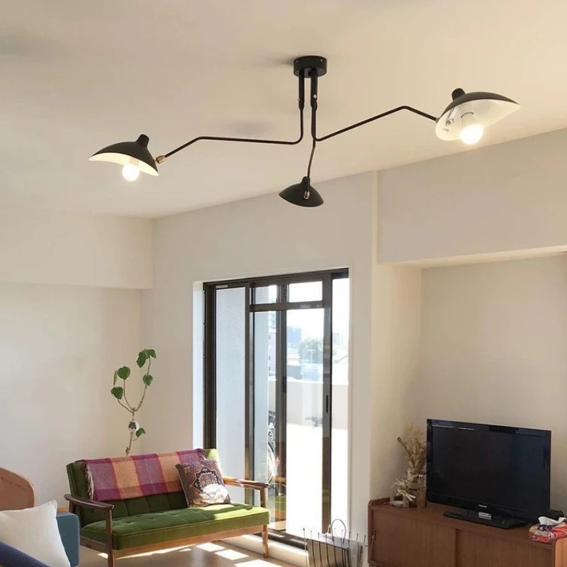 Postmodern Nordic Simple Claws Personalized Creative Chandeliers for Living Room Study Bedroom Dining Table