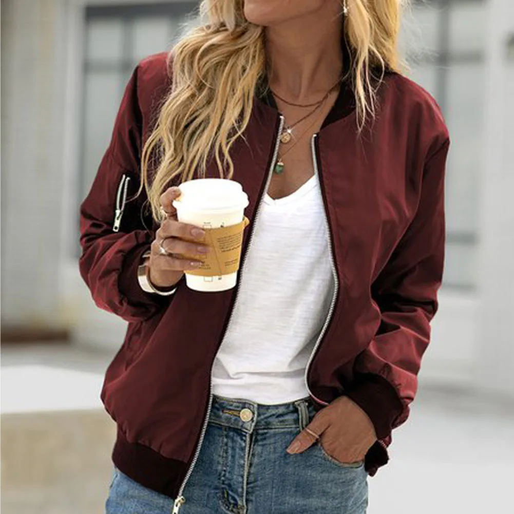 

Casual Fall Outerwear For Women Casual Jackets Outdoor Clothes Casual Outerwear Brand New Condition Casual Wear