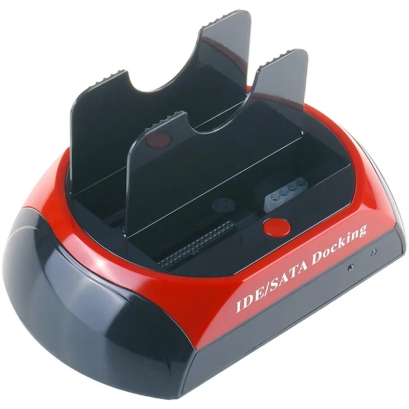 Estación de acoplamiento HDD SATA SSD con ranuras duales USB3.0 a 2,5/3,5 pulgadas con lector de concentrador IDE tipo C USB2.0 adaptador de carcasa de disco duro