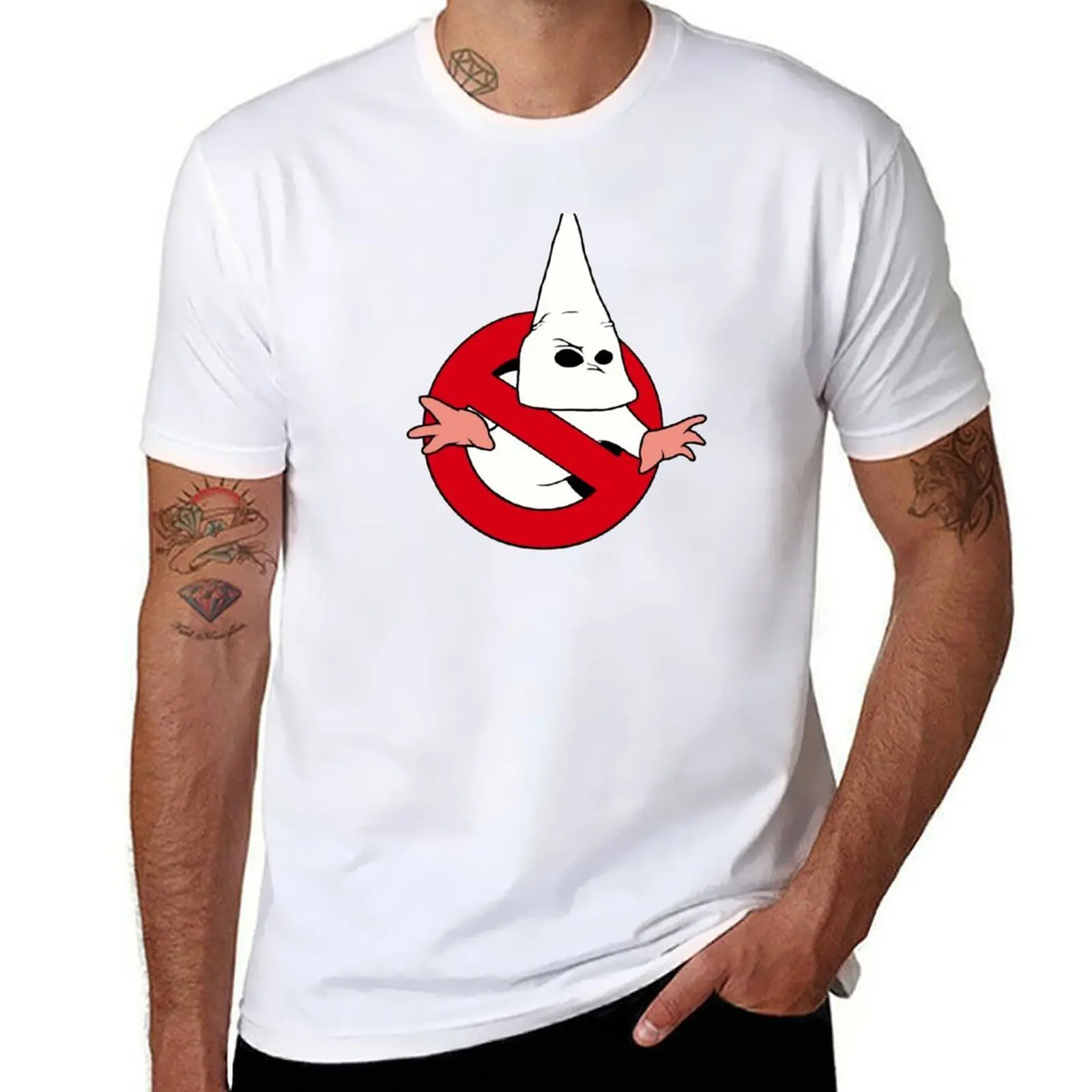

Klan Busters T-Shirt t shirts for man pack cotton cotton tshirt 100% T-Shirt