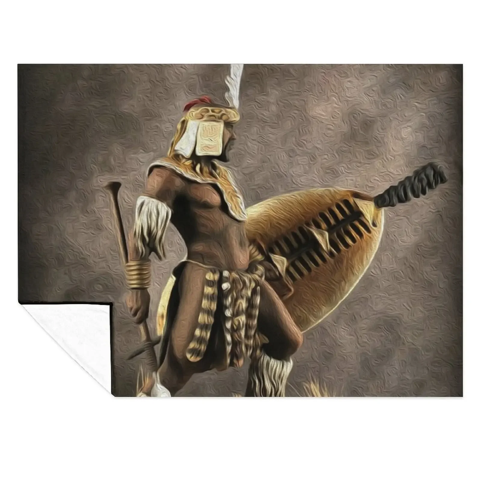 

ZULU KING SHAKA ZULU Throw Blanket Soft Big Plaid Polar Extra Large Throw Blankets