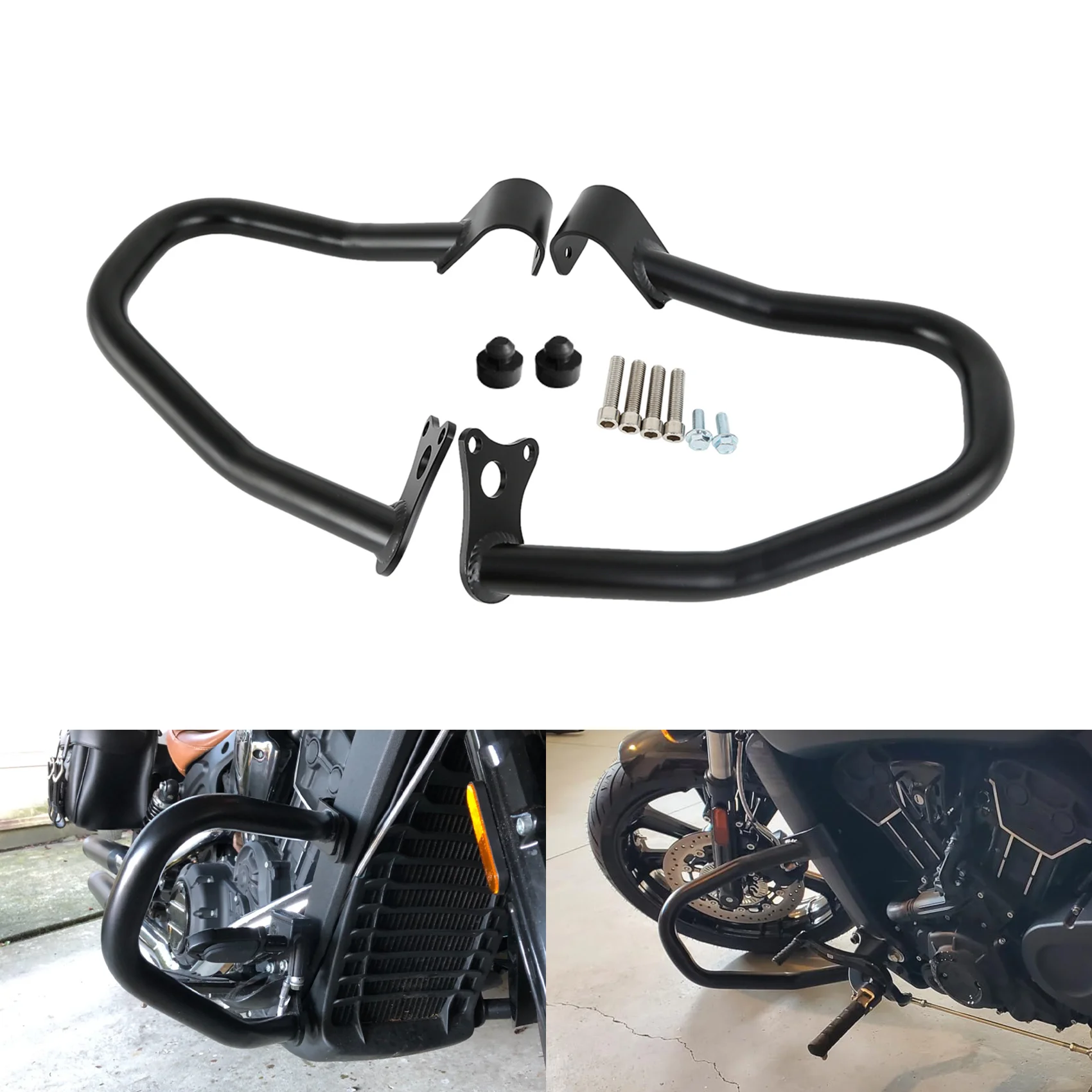

Motorcycle Engine Guard Highway Crash Bar Fit For Indian Scout Sixty Bobber Twenty