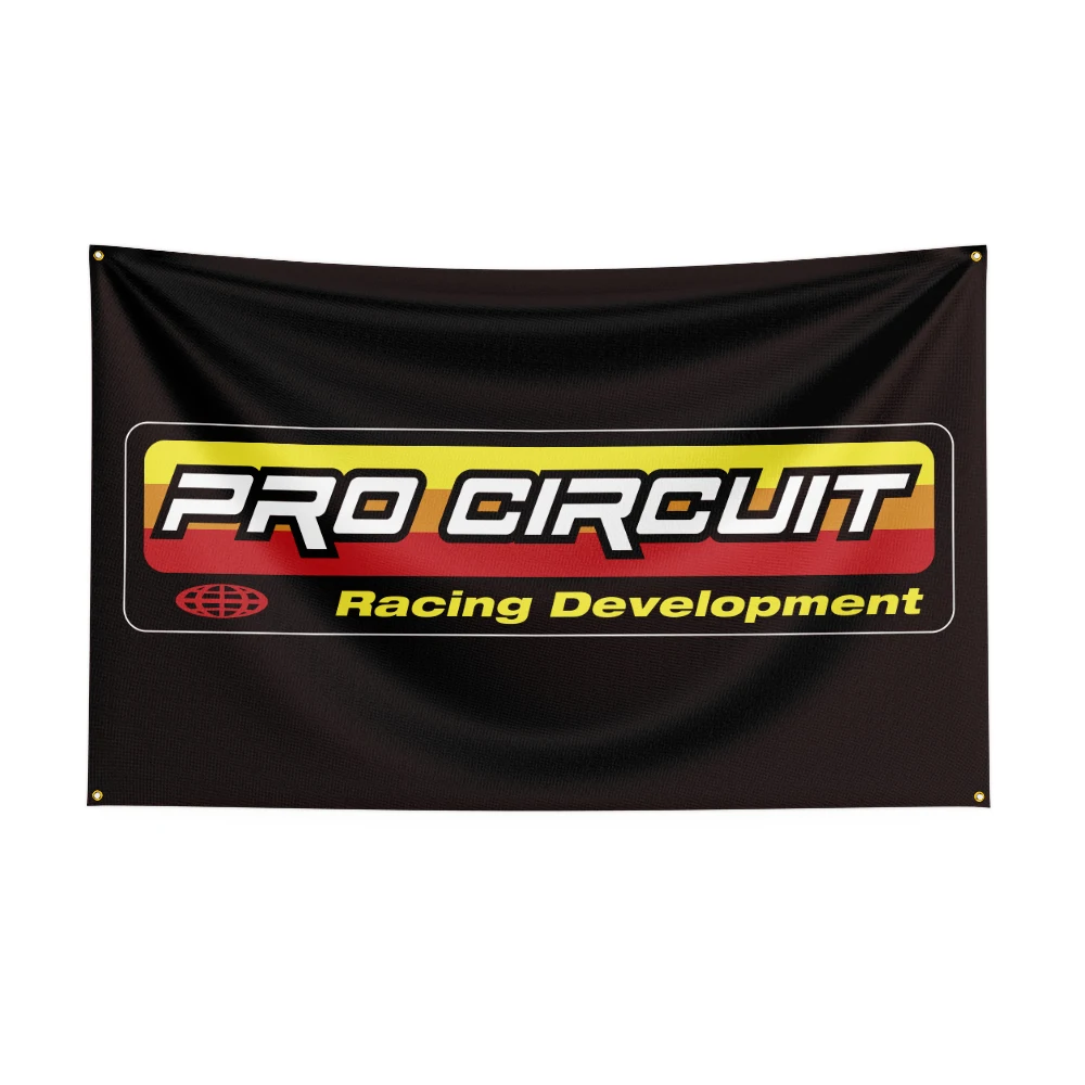 

3X5 FT Pro Circuit Flag Polyester Printed Auto Parts Banner For Decor