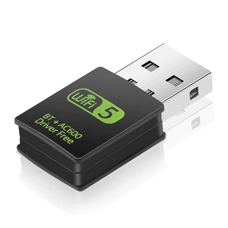 

USB Wi-Fi Bluetooth-адаптер, 600 Мбит/с, 2,4/5 ГГц