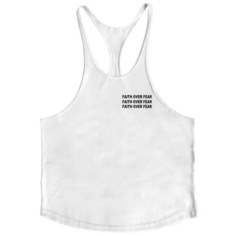 Bodybuilding Men's Fitness Tank Top – Sleeveless Sling Vest, Cotton Breathable Fitness Clothing for Training, Muscle Building