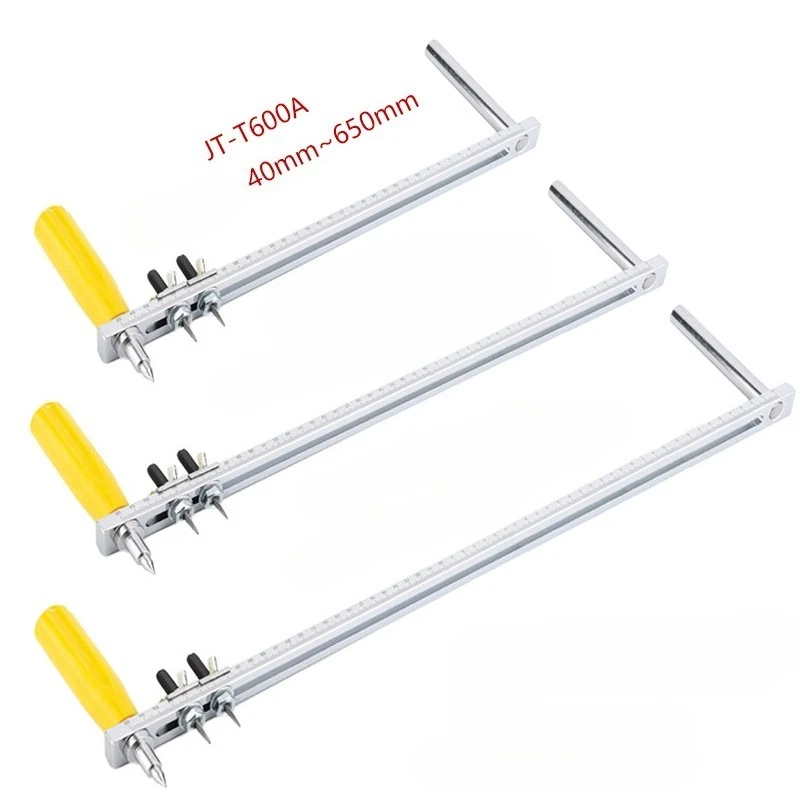 Steel Tool 40-600MM JT-T600A Portable Manual Gasket Cutter Rubber PTFE Gasket Special Dual Blade Cutting Knife Stainless