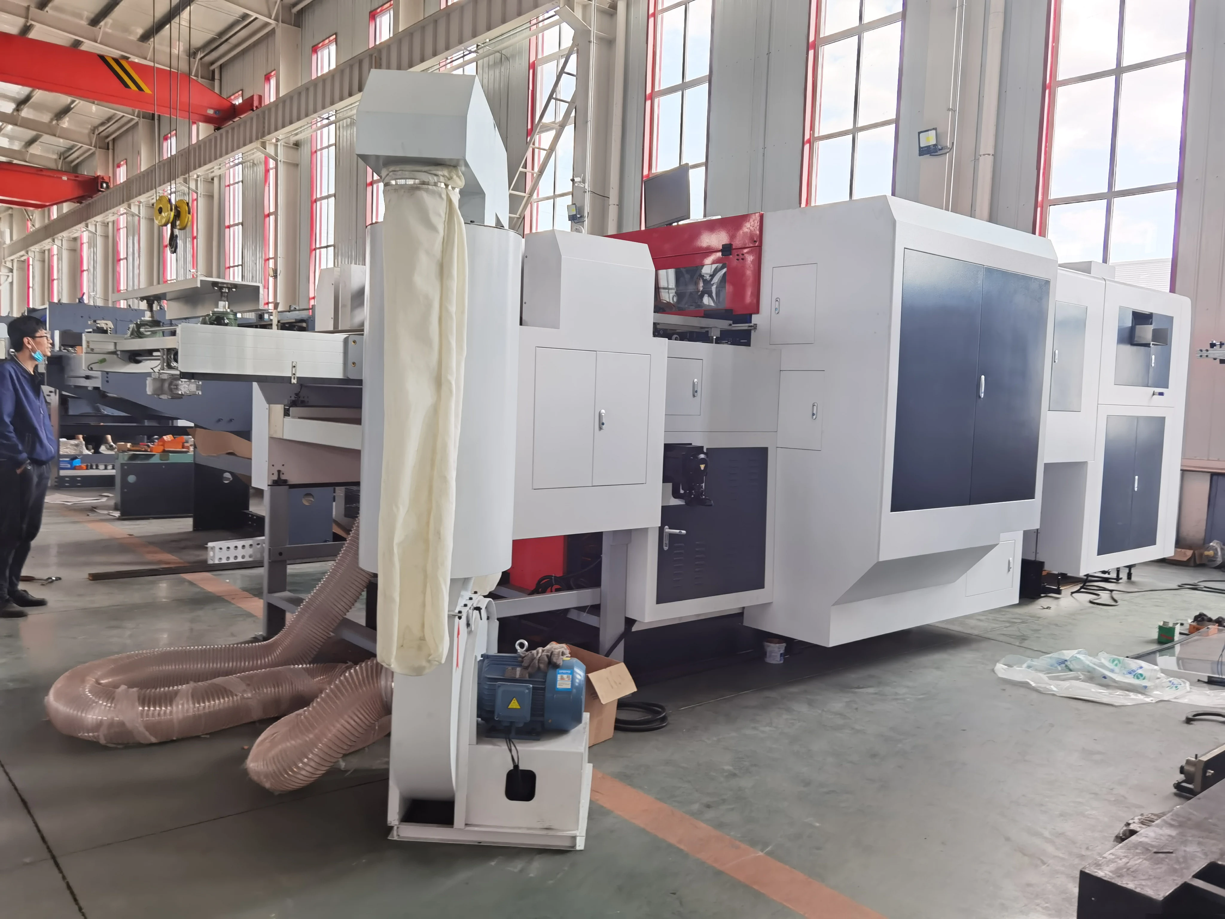 Corrugated Paper Die Cutting And Creasing Machines Machine De Fabrication Box En Carton Paper Processing Machinery
