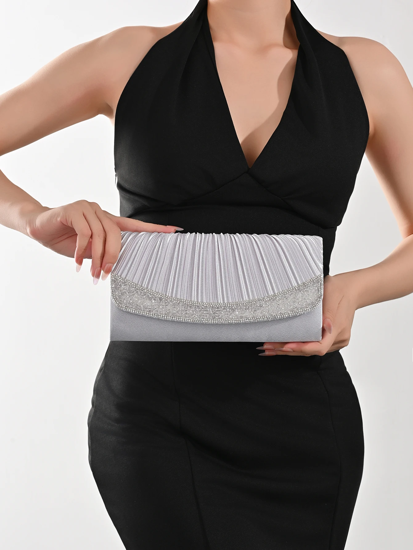 

Women Fashion Prom Glitter Sequin Clutch Purse chain Shoulder Cross Body Bag For Party,Glamorous,Elegant