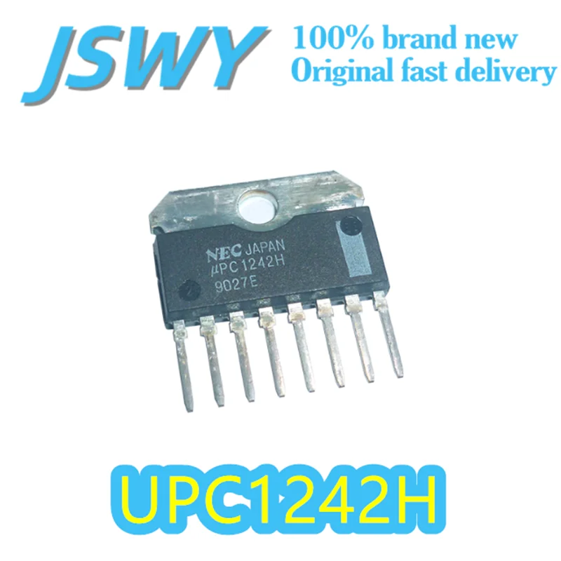 

(5/50 pieces) UPC1242H silk-print PC1242H package ZIP-8 high-precision dual op amp integrated block Original Quick delivery