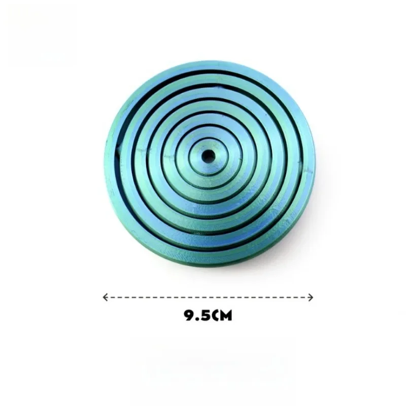 Disque de décompression interstellaire imprimé en 3D, jouet anti-Stress, spirale, Push, technologie, Flip Infinite, Spinner, Fidget Toys