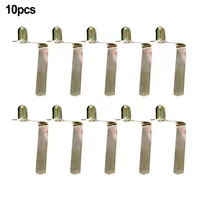 10pcs Diameter 6mm Kayak Paddle Tent Awning Pole Push Solid Button Spring Snap Clips Locking Tube For Tent Pole Kayak Paddle 6mm