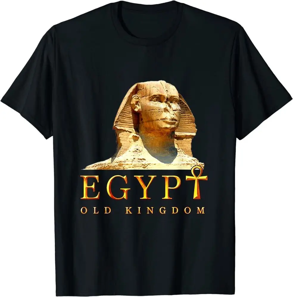 NEW Egypt old kingdom Pharaoh Ancient Egyptian Tut Ankh of life T-ShirtAnime Pattern Clothing Y2K SummerGraphic  vintage Luxu