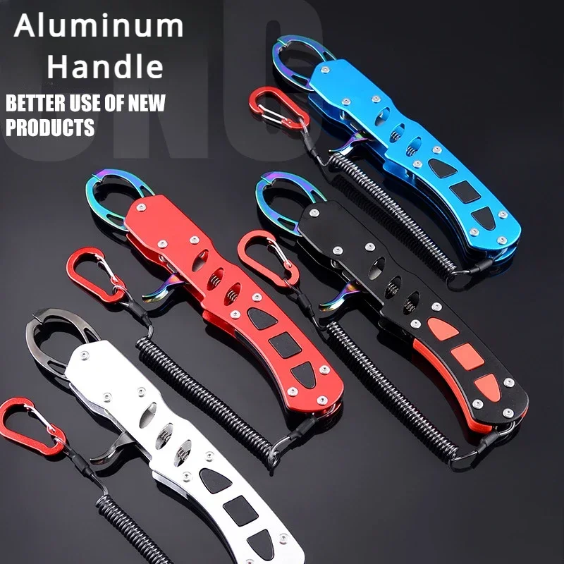 Fish Grip Controller Lure Pliers Set Thickened Seiko Aluminum Alloy Fish Control Hook Fish Clipper Lure Pliers Fishing Tools gallery 1