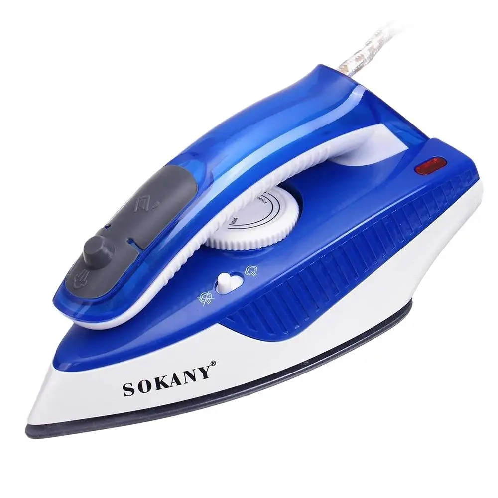 

1000W Electric Steam Iron Travel Mini Garment Steamer Clothes Iron Ceramic Soleplate Iron Portable Ironing Iron Home-appliance