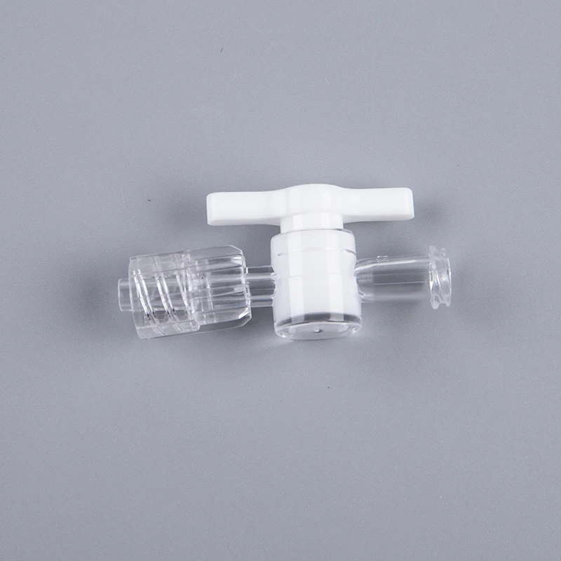 5Pcs/set 2 Ways Stopcock With Luer Lock Connection PC Ozone Resistant Material view 5