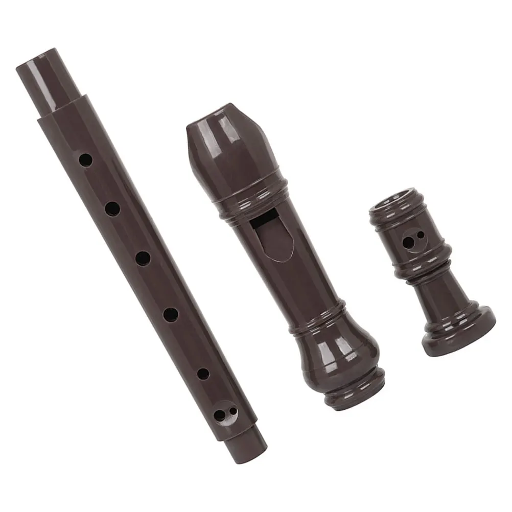 

8 Hole Recorder Professional Resin Flute Traditional Educational Instrument for Beginners Students Music Classes Performances