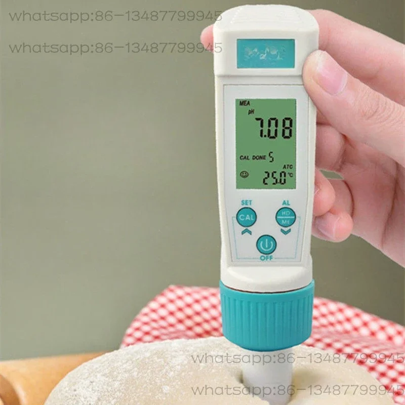 Professional Old Noodle Steamed Bun PH Tester, Rice Milk, Semi-solid Dough, Alkaline Pen, Skin Cosmetics PH Testing