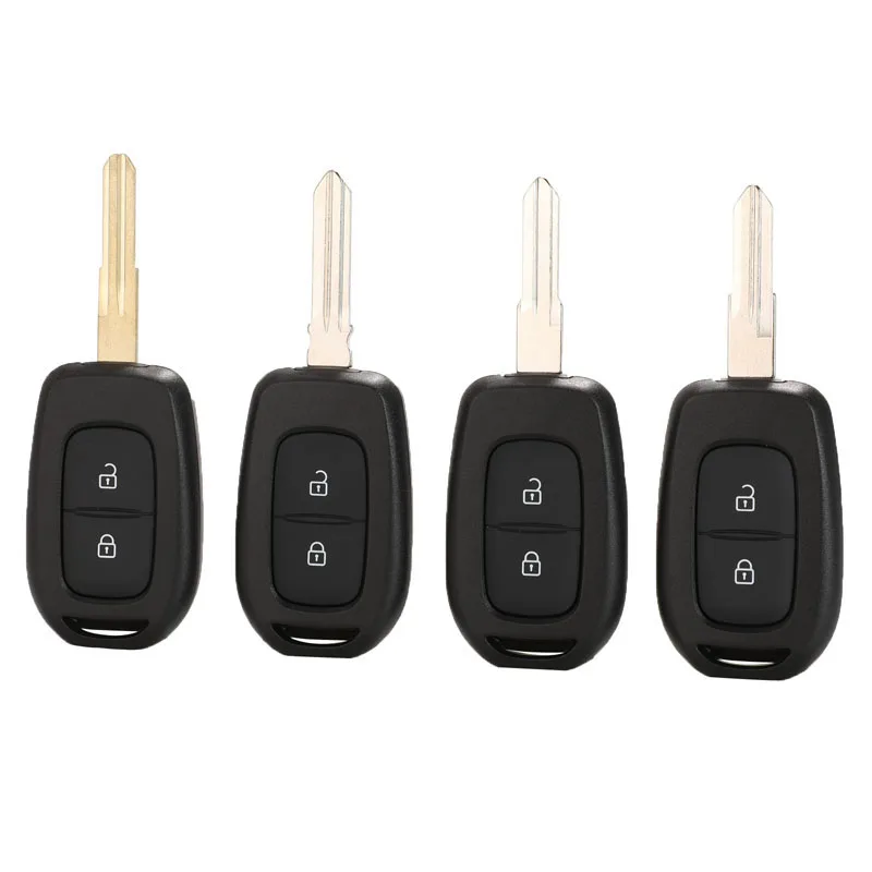 Jingyuqin New 2/3 Buttons Remote Car Key Shell For Renault Symbol Trafic Dacia Logan Lodgy Dokker Duster Clio4 Sandero