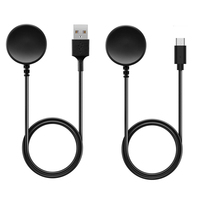 Watch Charger USB/Type-C Wireless Charging Cable Cord Replacement Charger Cable for Galaxy Watch6/6 Classic/5/5pro/4 Classic/4/3