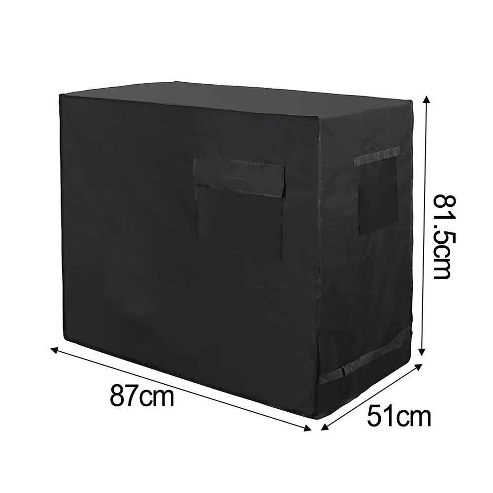 Waterproof Cooler Cart Cover for 80 Quart Rolling Chest with Dual Air Vents and Adjustable Bottom Straps Waterproof